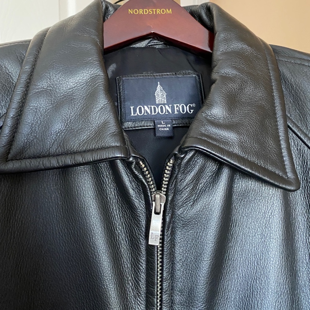 London Fog Men’s Black (L) Coat Jacket